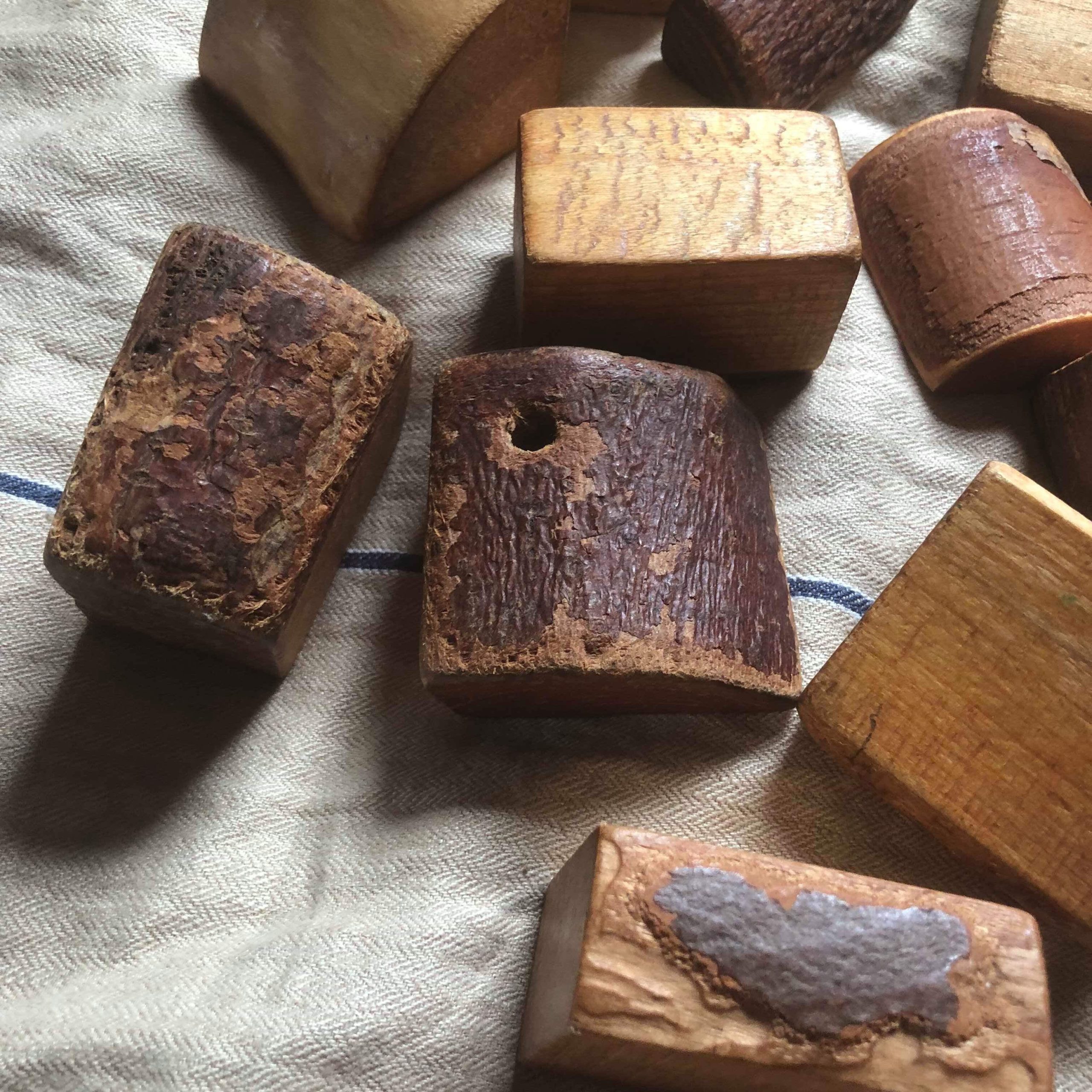 シュタイナー教育の積み木