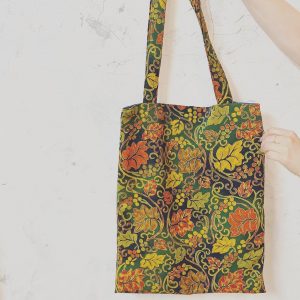 着物で作ったトートバッグ