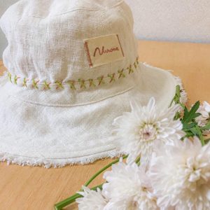 nunomeのリネンハット