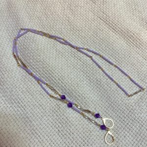 sakiのマスクチェーン(紫)