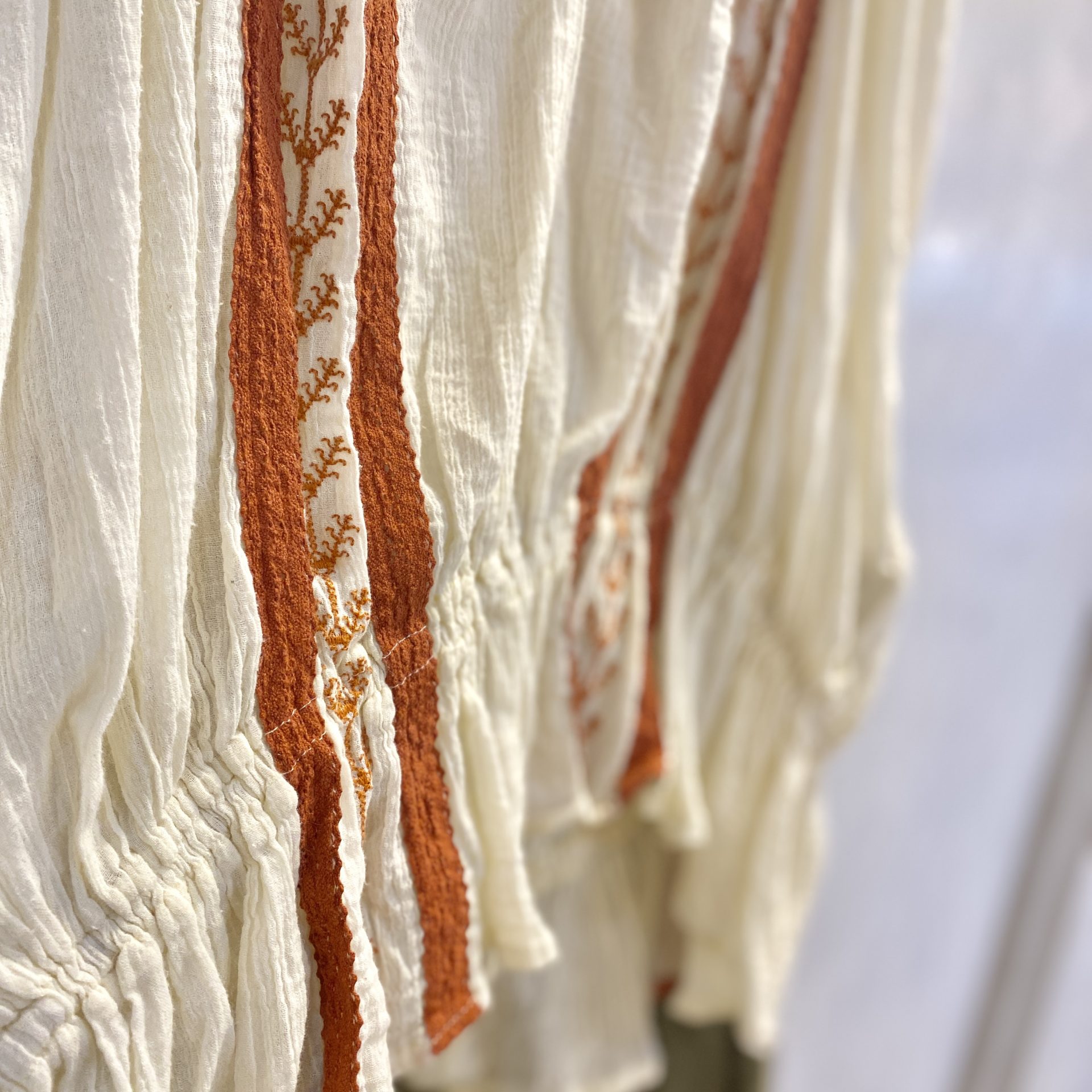 古着 ボヘミアン エスニック スモックチュニック