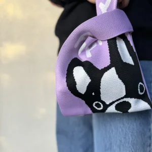 french bulldog hand bag